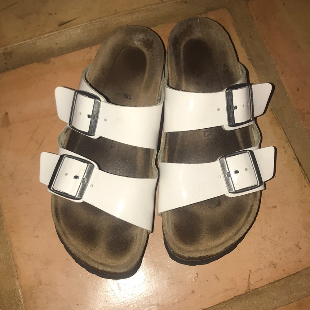 White birkenstocks